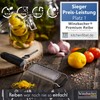Winzbacher® Premium Zester/Grater, Parmesan/Lemon/Nutmeg / Ginger Grater and Much More