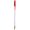 BIC Cristal Xtra Smooth Ballpoint Pen, Medium Point (1.0mm), Red,