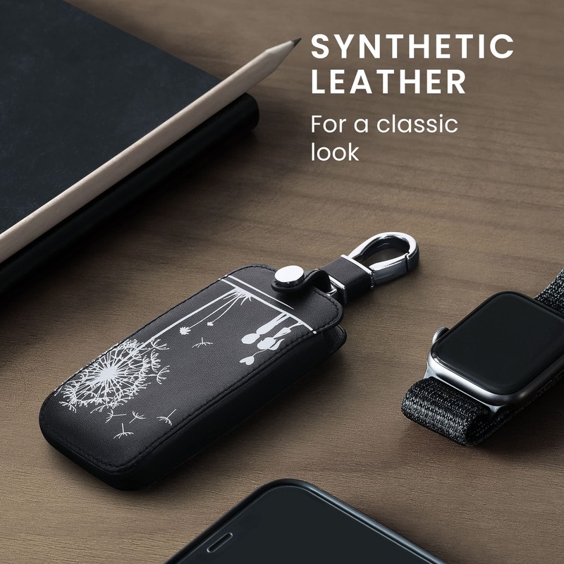 kwmobile Car Key Case Compatible with Renault 4-Button Smartkey Car