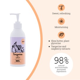 YOPE Natural Body Lotion Mandarin and Raspberry