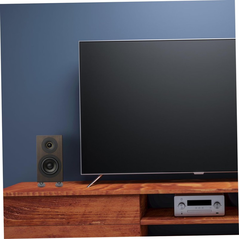 CIYODO 4pcs Speaker Isolation Spikes Pads Mat Base Kit for