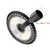 KRLED Post Top Light 100W LED Circular Area Light Dusk