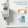 Zigbee Smart Water Meter with Shutoff Valve & LCD Display