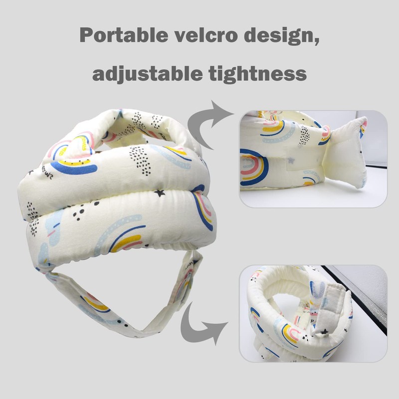 REFLYAWAY Baby Protector Baby Helmet for Crawling Walking, No Bumps