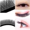 2 Trays 12 Rows Eyelash Extensions Supplies, YY-Lash Crisscross Eye