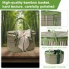 2 Set Hamper Baskets for Gifts Empty, Gift Baskets Empty,