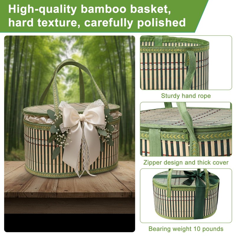 2 Set Hamper Baskets for Gifts Empty, Gift Baskets Empty,