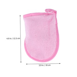 Baluue 12pcs Cleaning Gloves for Makeup Removal Reusable Cleansing for Effortless Skin Care and Gentle Dusting Travel Cosmetic Tool