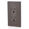 Leviton T5825 20 Amp Decora Tamper-Resistant Duplex Electrical Wall Outlet