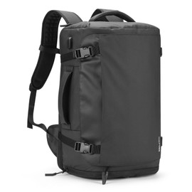 HOMIEE Travel Backpack 40L TSA Friendly Flight Approved Carry-on Luggage, Waterproof Business Computer Backpack Fits 17.3 Inch Laptop, Lightweight Weekender Bag with Shoe Compartment