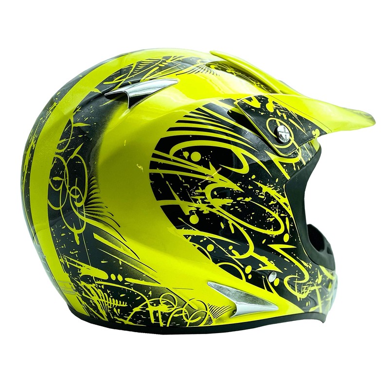 Typhoon Adult Teen ATV Helmet Off Road UTV Motocross DOT
