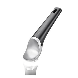 GEFU 12497 ITALIA Ice Cream Scoop - Ergonomic Ice Cream Spoon for Hard Ice Cream, Scoop for Ice Balls, Comfortable Handling, Dishwasher Safe