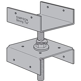 Simpson Strong-Tie JP44 - Jack Pier Floor Beam Leveler, 2" - 4"