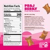 Quinn Gluten Free PB&J Berry Filled Pretzel Nuggets - Made