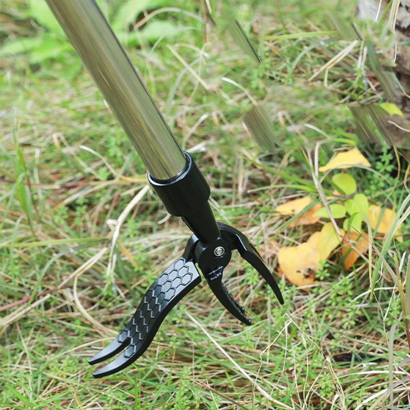 SUQ Weed Puller, Stainless Steel Stand Up Weeder Hand Tool,