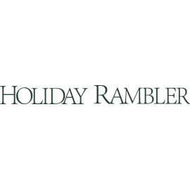 Whitney HOLIDAY RAMBLER RV LOGO Lettering decal Graphic Spelled Word Version 60"x5"