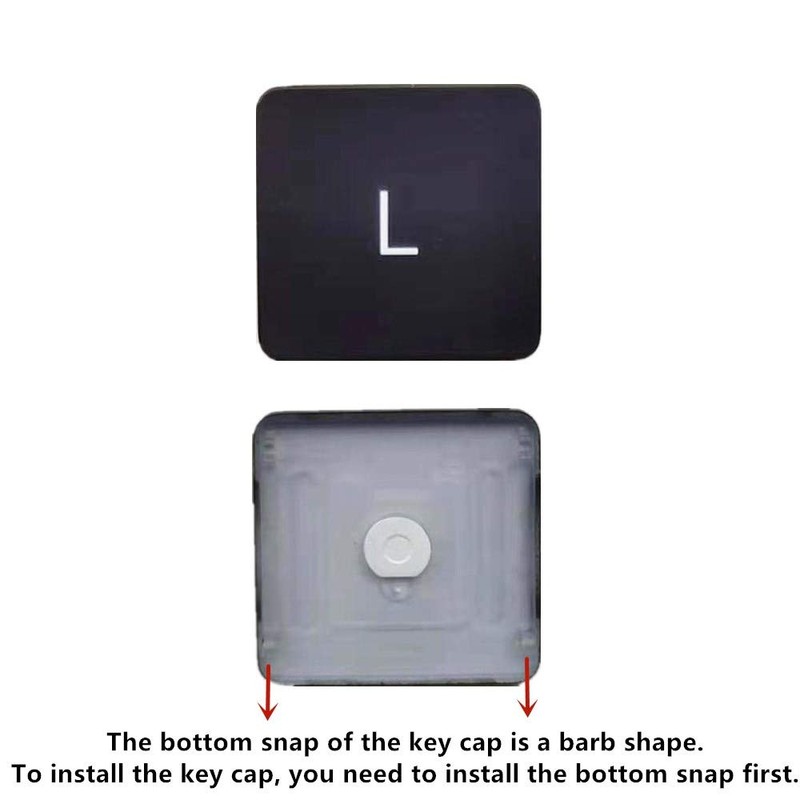 Replacement Individual L Key Cap and Hinges are Applicable for