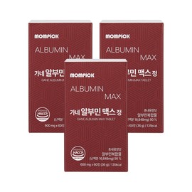 Mampick Premium Albumin Max High-Concentration Arginine 3 Boxes / 맘픽 프리미엄 알부민 맥스 고함량 아르기닌 3박스