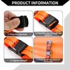 Hihaha Ratchet Tie Down Straps/Heavy Duty Tensioning Belts Motorcycle Trailer