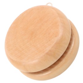Kisangel Yo-yo Small Wood Yo Yo Party Favors Fun Bulk Beginner Yo-yo Party Decorations Party Small Classroom Supplies Beginner Light Brown Wooden