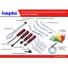 Kauplus Brake Service Kit, 14-Piece Professional Drum Brake Tool Set