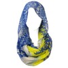 Wrapables® Lightweight Voile Infinity Scarf, Blue Rain