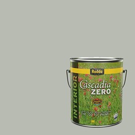 Rodda Paint CASCADIA ZERO Interior Flat Paint & Primer in One, 1-Gallon, Dewdrop