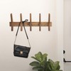 Drakestone Designs 24-Inch Mid Century Coat Rack with 5 Wooden
