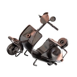 FUNOMOCYA Motorcycle Ornaments Retro Bike Mini Motorcycle Model Decor Mini Motorcycles Vintage Ornaments Ornament for Home Motorcycle Sculpture Home Ornament