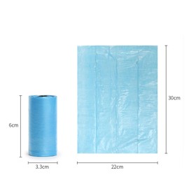 600 Bolsas de Color Sólido para Excrementos de Perros, Repuestos de Bolsas para Excrementos de Perros sin Olor y a Prueba de Fugas con Dispensador de Bolsas para Excrementos de Perros (Verde)