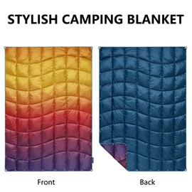 marshmallow dream Camping Blanket, Puffy Blanket Lightweight Windproof Water Resistant for Outdoors,Hiking, Backpacking,Beach,Car,Picnic,Stadium