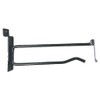 Only Hangers Black Slatwall Scanner Hooks with Clear Price/Label Holder