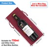 PHD Graduation Gifts 2Pcs Wine Bag Doctorate Degree Graduation Gifts