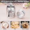 SOITIS Urns for Human Ashes 2.76 Inches Aluminum Small Urns