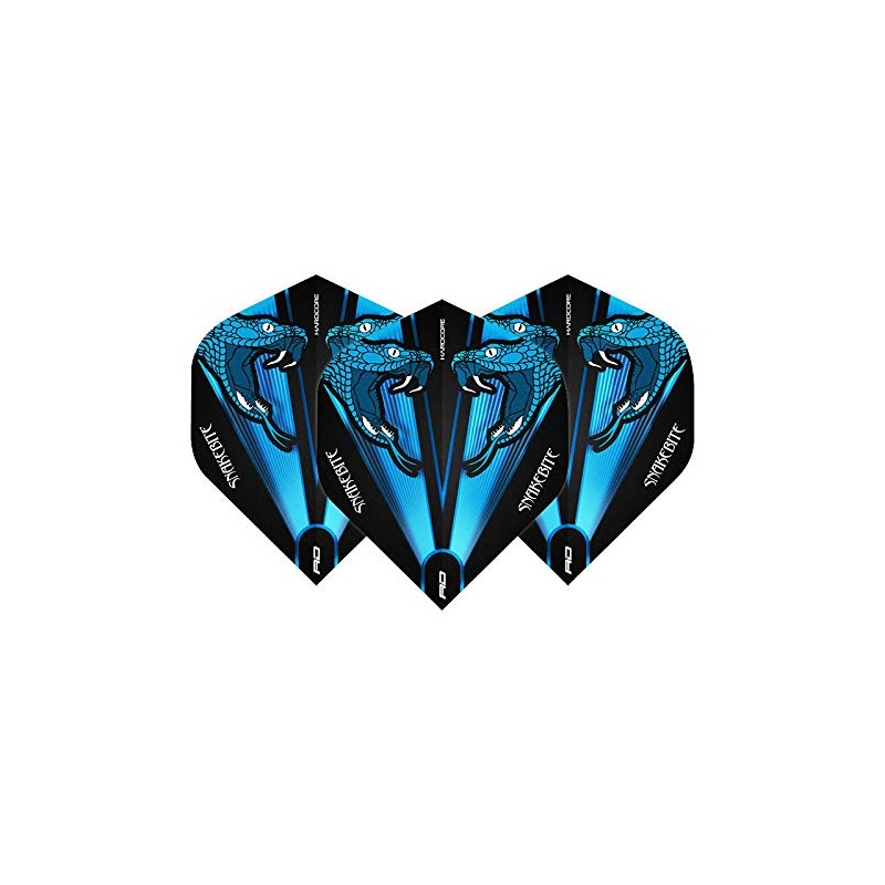 Peter Wright Red Dragon Snakebite Dart Flights, Full Range