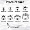 8 Pcs 3-16mm Drill Bit Depth Stop Collar Set 8