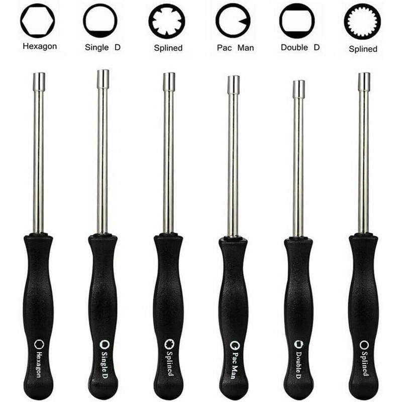 6 Pack Carburetor Adjuster Carburetor Tune-up Adjustment Tool Included 21-Teeth