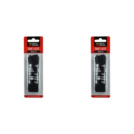 Cherry Blossom Footwear Round Lace Shoelaces, Black, 140cm