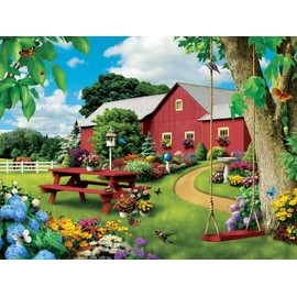MasterPieces 750 Piece Jigsaw Puzzle for Adults, Family, Or Kids - Picnic Paradise - 18"x24"