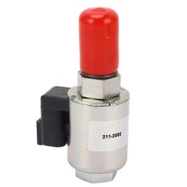 Solenoid Valve Electric Alloy Steel Solenoid Valve Replacement for CAT 924G 924GZ 924H 12V