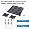 GeeekPi RackMate Accessories Rack Shell 10 Inch 0.5U Rack Shelf,