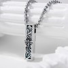 MEIDERBO Dragonfly Urn Necklaces for Ashes 925 Sterling Silver Bar