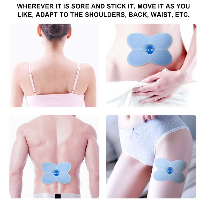 Electric Reusable Messager Sticker Kit Body Therapy Intelligent Multifunctional Pulse