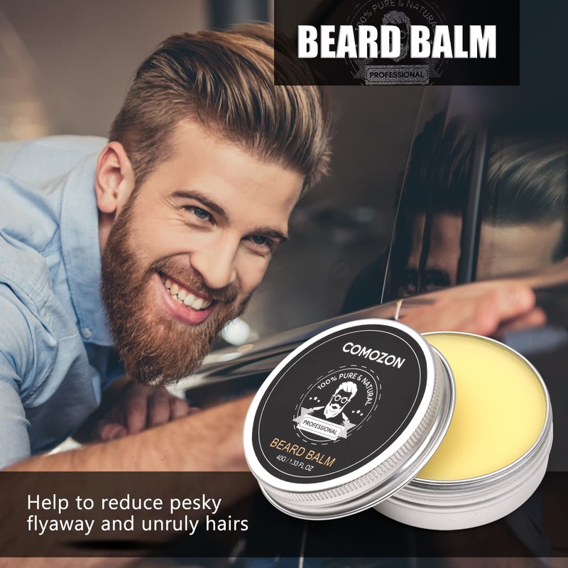 Beard Grooming Kit for Men, Beard Kit Gifts for Him,