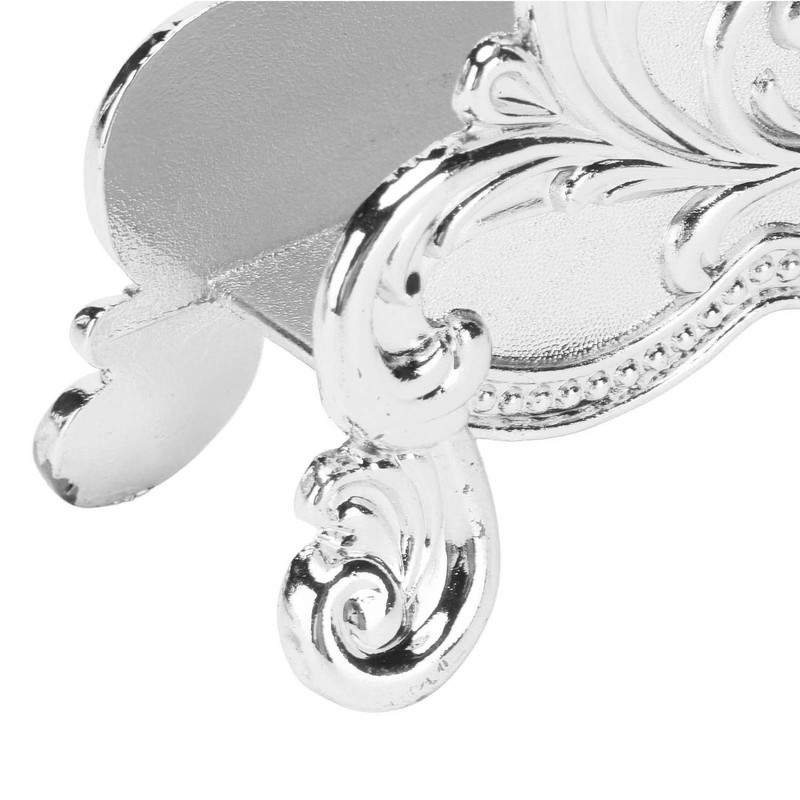 Napkin Holder European Style Metal Hollow Flower Pattern Paper Tissue
