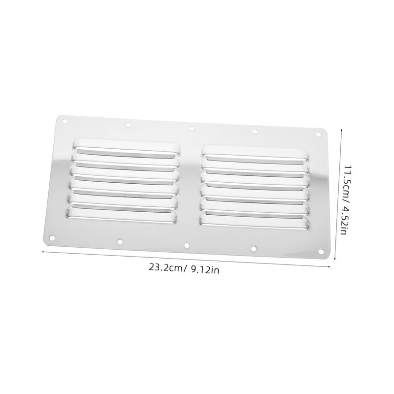 Levemolo Stainless Steel Vent Cover Durable Kitchen Vent Panel for