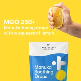 NEW ZEALAND HONEY CO. Manuka Honey Lozenges - Cough Drops - 40 Count
