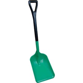 Remco - A Vikan Company 6892SS Green Polypropylene Safety Shovel, 39" Blade, 2 Piece