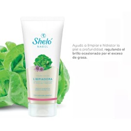 Sheló Nabel 2 Crema Limpiadora Lechuga Pasiflora Piel Grasa Sheló