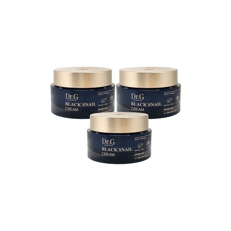 Dr.G Black Snail Cream 50ml Whitening Wrinkle Care 3pcs Ss